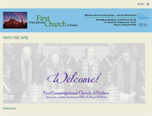 Tablet Screenshot of hudsonucc.org